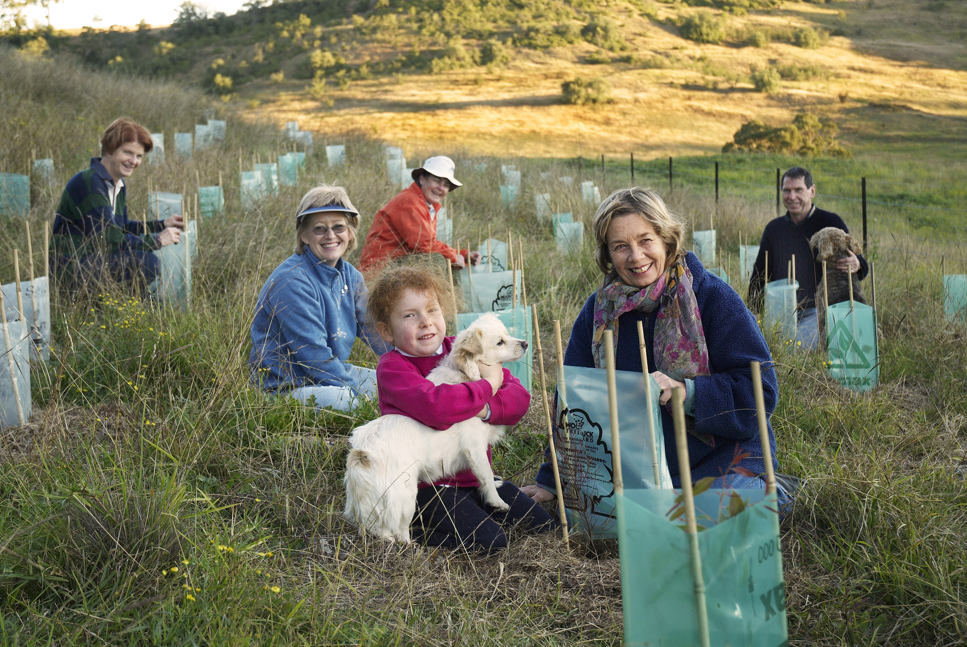 Landcare planting at Razorback, south western Sydney; Source: Esther Beaton; Credit: Greater Sydney Local land Services